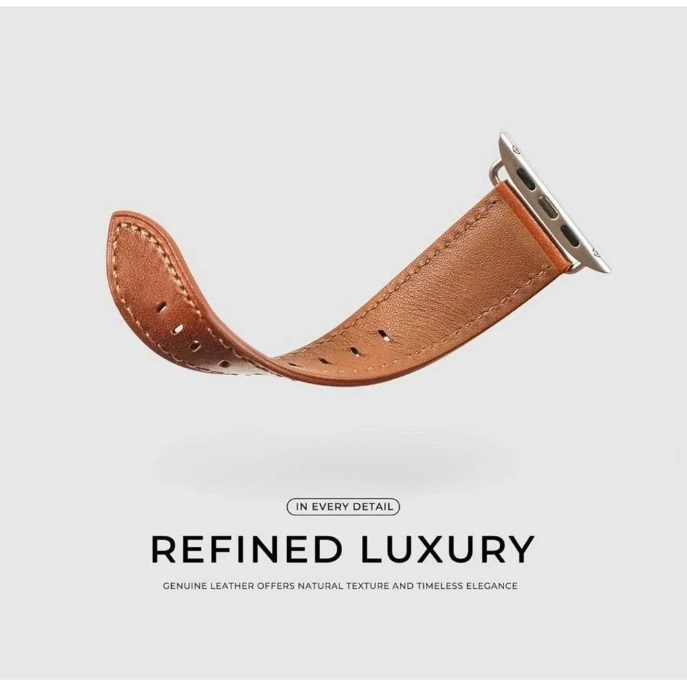 Genuine Leather‎ Watch Band - Picture 5 of 7